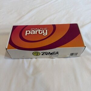Zumba Zumba Fitness Live! & Flat Abs DVD Set w/ Case and Toning Sticks